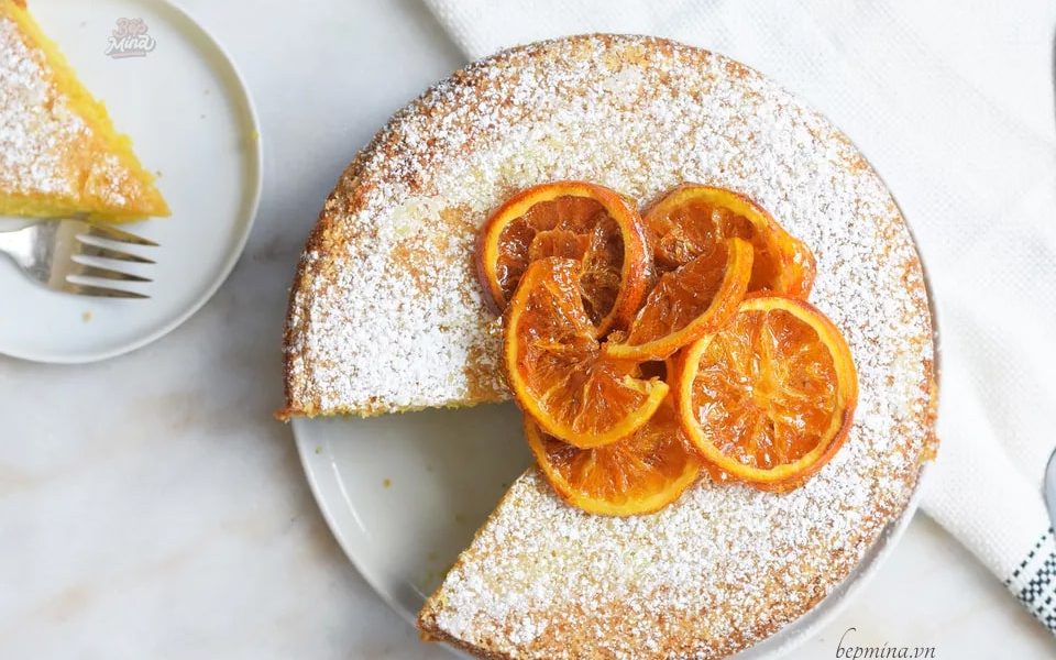 cách làm bánh bông lan cam