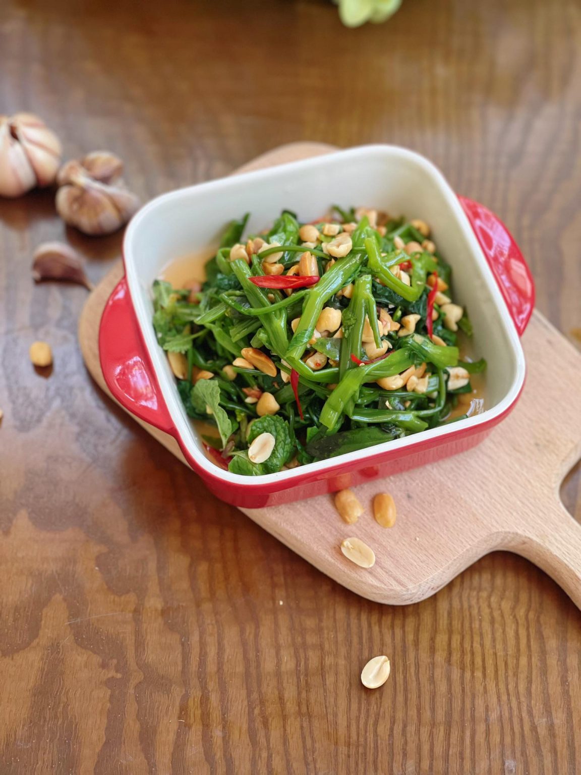 Cách Làm Nộm Rau Muống Ngon Giòn, Không Bị Chát