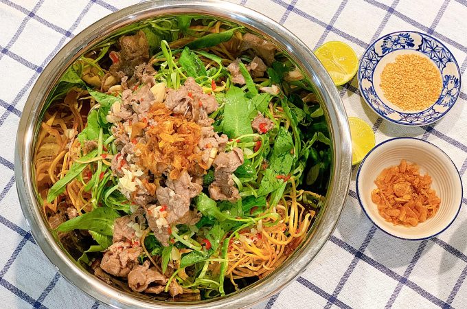 Gợi ý 4 Cách làm nộm rau má ngon mát chống ngán hiệu quả