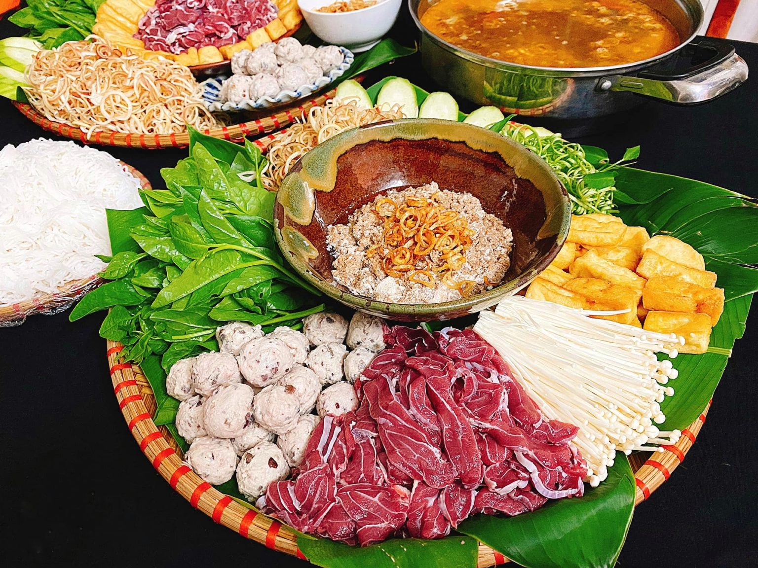 Cách Nấu Lẩu Riêu Cua Bắp Bò Ngon Ngọt, Riêu Thơm Béo