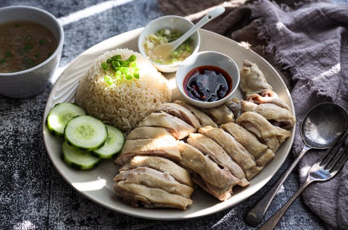 cách nấu cơm gà Hải Nam