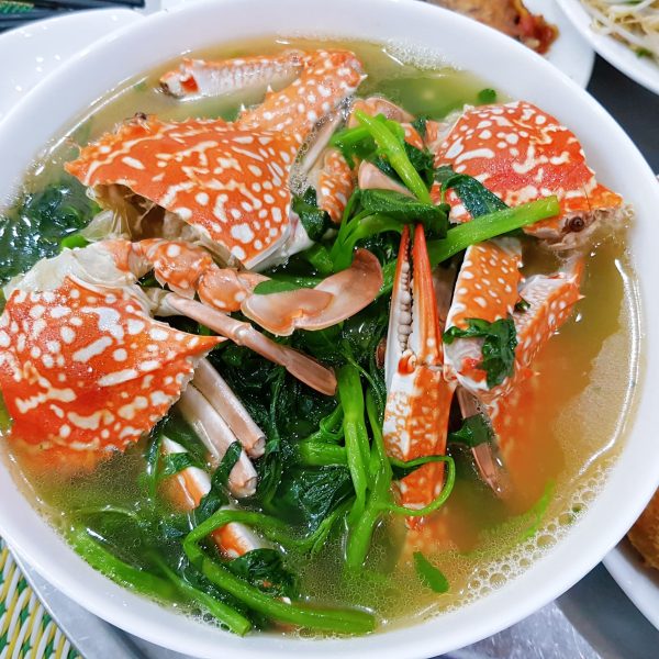 Cách Nấu Canh Ghẹ Rau Muống Ngon Ngọt, Thanh Mát