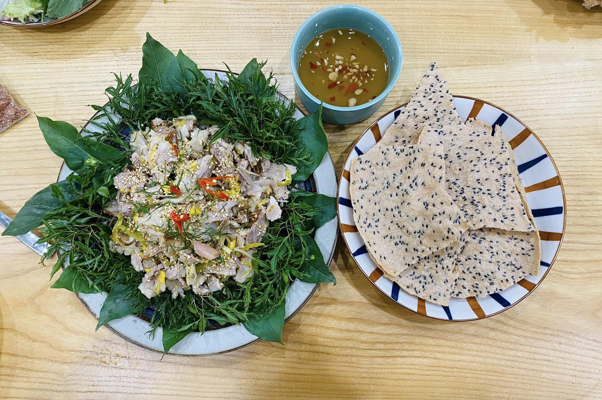 chạo tai heo ngon