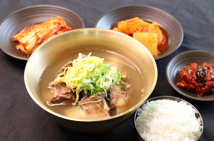 cách nấu canh sườn bò Hàn Quốc